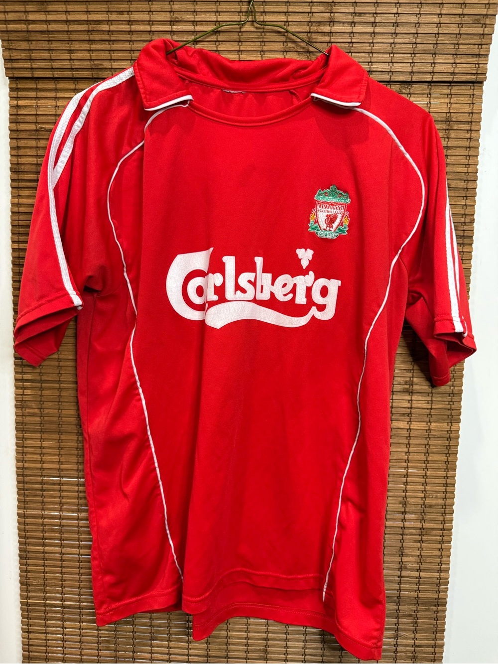 Liverpool Red Carlsberg Football Jersey